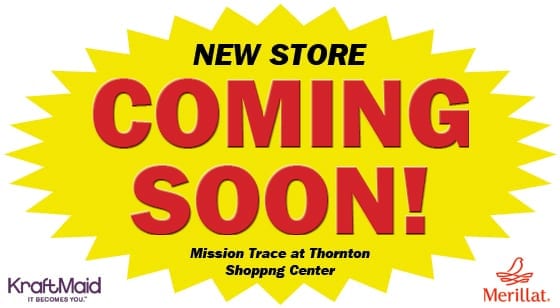 NEW American Cabinet & Flooring Design Center Opening Soon at Mission Trace at Thornton Shopping Center!