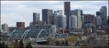 Downtown Denver, with the Platte River Bridge in the foreground via flickr photostream of Jeffery Beall