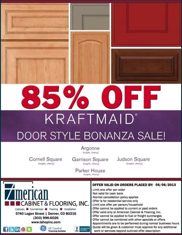 Kraftmaid Door Style Bonanza | 85% OFF Select Door Styles