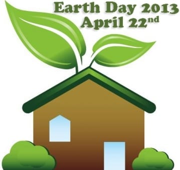 Earth Day 2013 is Monday, April 22nd.