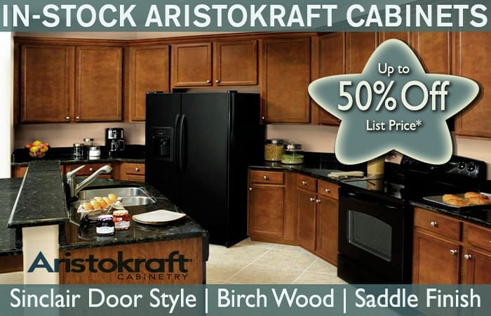 In-stock Aristokraft Cabinets