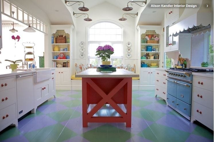 Colorful ways to make over your kitchen cabinetry