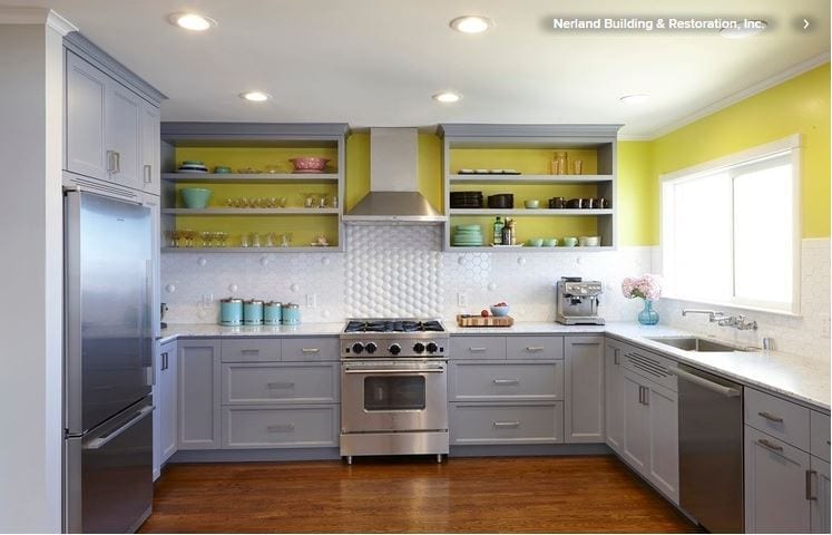 Colorful ways to make over your kitchen cabinetry