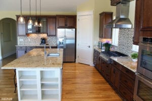 Full kitchen cabinets and countertops