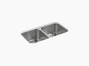 Sterling 11444 Double Bowl Stainless Steel Sink